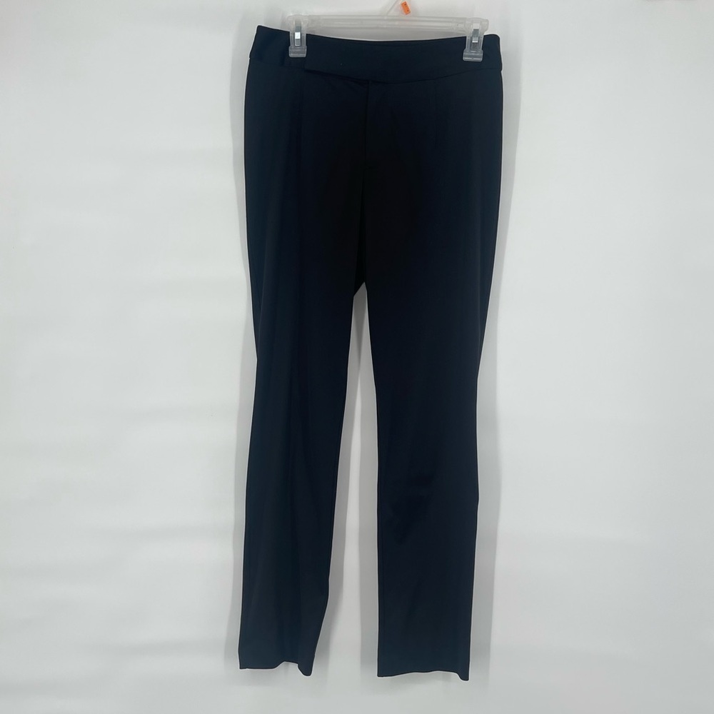 Vivienne Tam black polyester lightweight pants